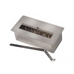 Camino a Bioetanolo da Parete 64 x 40 cm Bruciatore Regolare e Diversi Colori