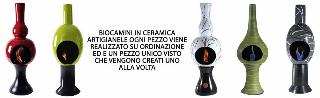 Biocamini in Ceramica Verzolini